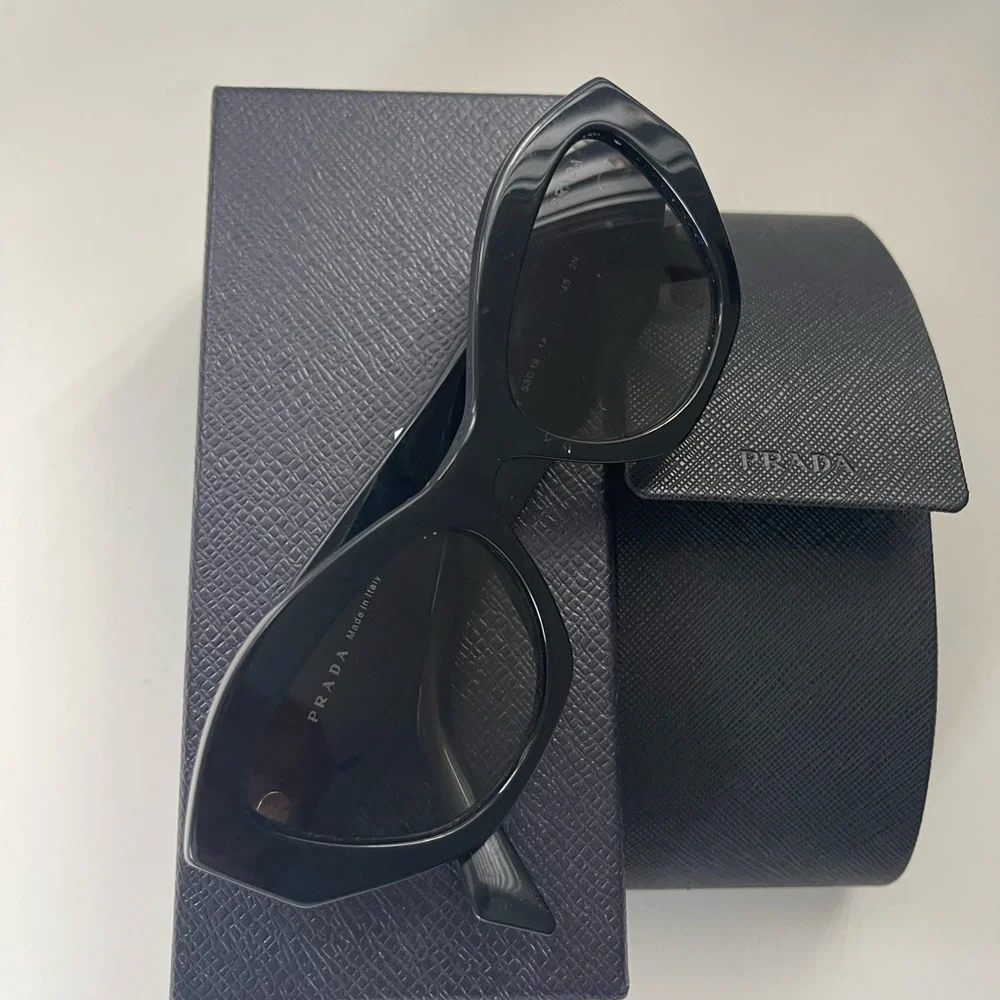 Prada Glossy Black Sunglasses - Picture 2 of 5